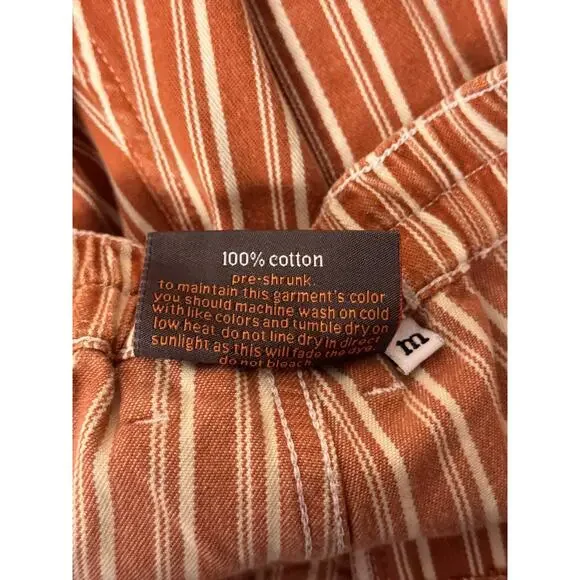 Big Bud Press Western Pants Medium Womens Orange Striped - Picture 7 of 7